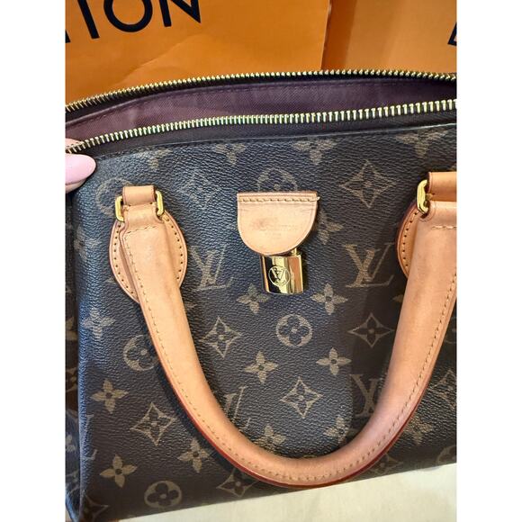 Louis Vuitton Rivoli Monogram Bag with Key $1830 and Original Packaging M44546 - Picture 9 of 9